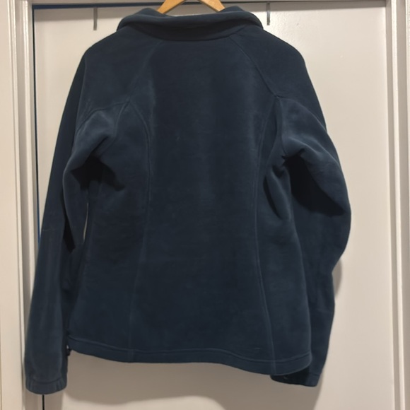 Columbia Navy Blue Fleece Jacket - Picture 2 of 3
